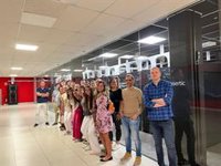 Estudiantes de Ingeniería de la Universidad de Clemson (EEUU) visitan Tracasa y Nasertic