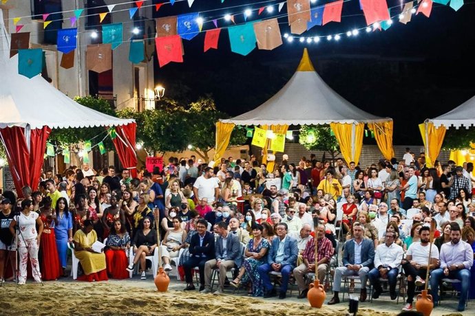 Inauguración de los Juegos Moriscos Abén Humeya, en Purchena (Almería)