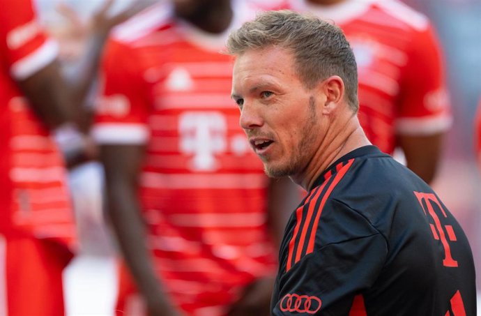 El entrenador del Bayern Münich,  Julian Nagelsmann 