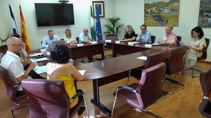 Imagen de la reunión este viernes de la Junta de Gobierno de Alcalá de Guadaíra.