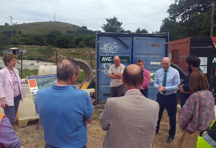 El vicepresidente del Principado, Juan Cofiño, en Llanes