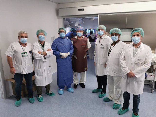 Equipo del Hospital Universitario Torrecárdenas de Almería