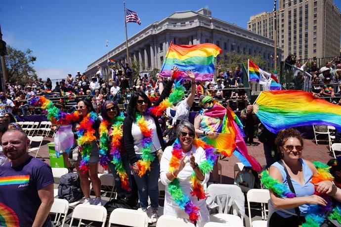 Archivo - Desfile del Orgullo en San Francisco 