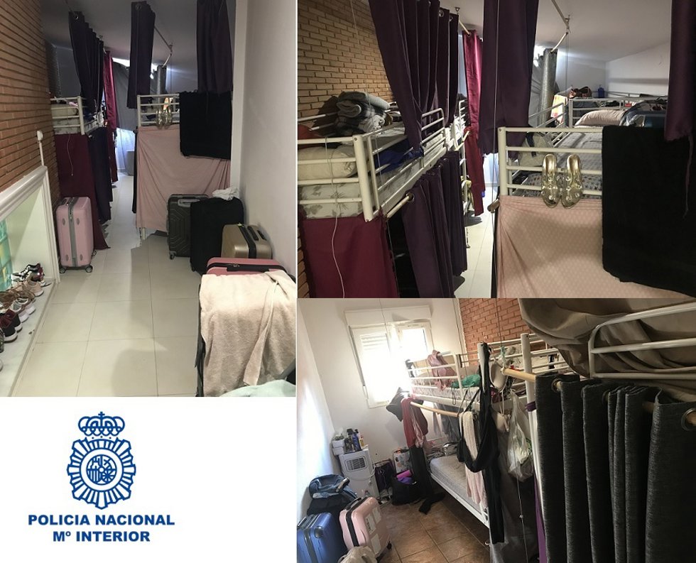 Veinte detenidos por la explotación sexual de mujeres en una casa de citas de Rincón de la Victoria