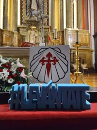 Más de 500 jóvenes de Aragón inician el Camino de Santiago para participar en la Peregrinación Europea de Jóvenes 2022