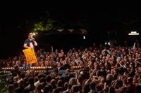Cerca de 12.000 espectadores acudieron anoche al concierto de Dani Martín en La Magdalena