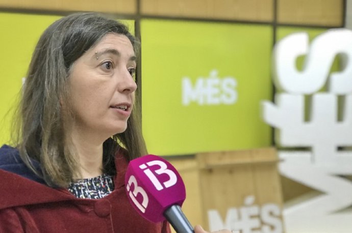 Archivo - La portavoz de MÉS, Neus Truyol.