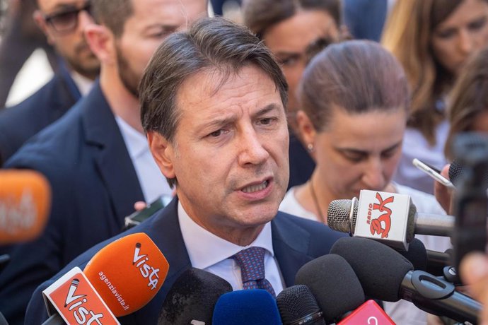 El líder del Movimiento 5 Estrellas, Giuseppe Conte.