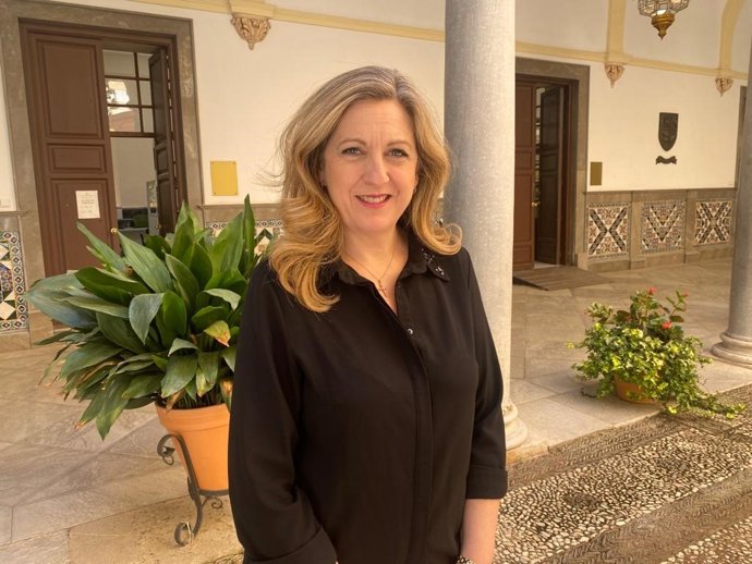 La portavoz del grupo municipal de Vox en el Ayuntamiento de Granada, Beatriz Sánchez Agustino.