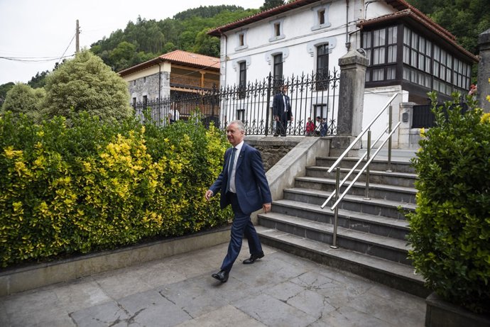 El Lehendakari, Iñigo Urkullu, en Balmaseda (Bizkaia)