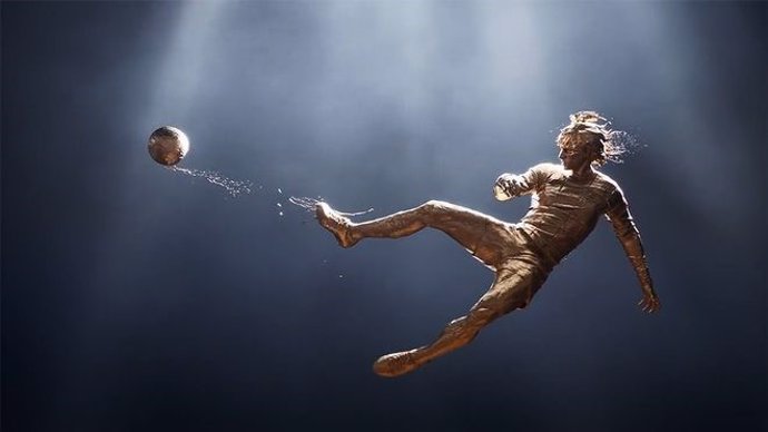 La obra digital 'In a way, immortal' inspirada en Johan Cruyff