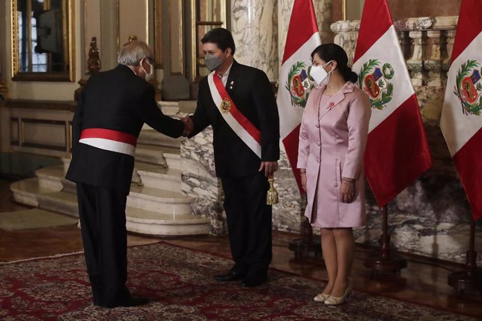 El presidente peruano, Pedro Castillo