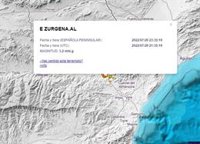 Registrado un terremoto sin daños de magnitud 3,2 con epicentro de Zurgena (Almería)