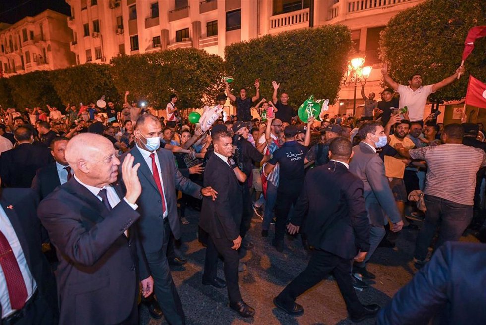 El presidente de Túnez, Kais Saied