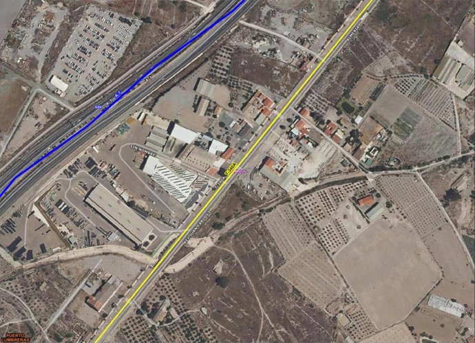 Lugar en el que se ha producido el accidente