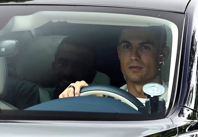 El futbolista Cristiano Ronaldo en Manchester.
