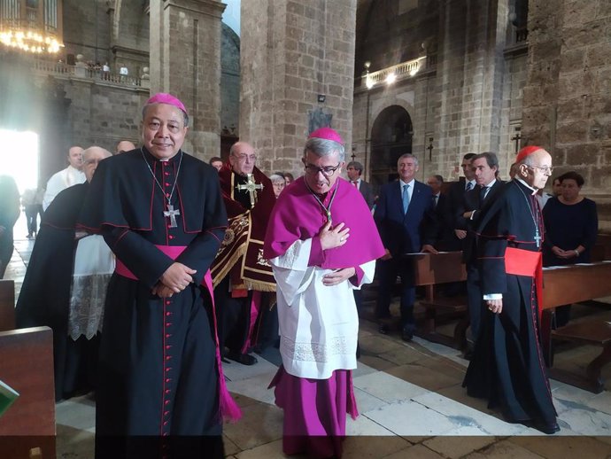 Misa de nombramiento del arzobispo Luis Argüello