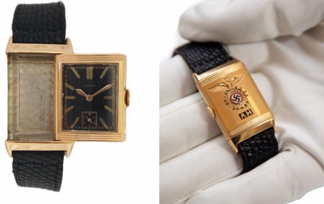 Un reloj de oro que perteneció a Adolf Hitler