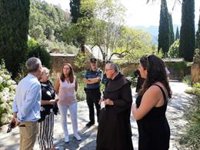 Barcones buscará "soluciones" para mejorar los accesos del monasterio de Las Batuecas afectado por el incendio