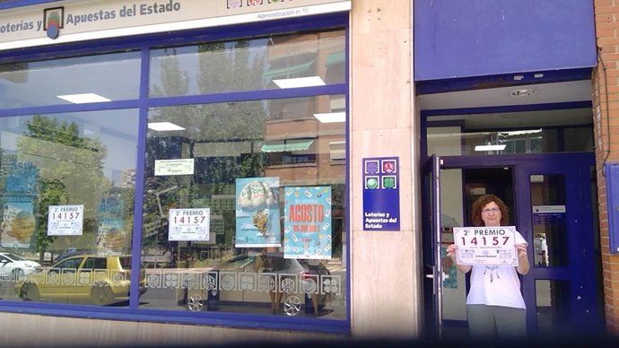 Administración de Lotería de Guadalajara que ha repartido el 14.157