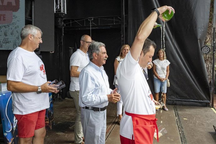 El Presidente De Cantabria, Miguel Ángel Revilla, Asiste A La Celebración Del XXI Día De La Sidra De Escalante