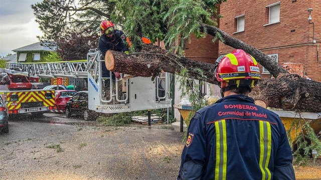 La tormenta de este sábado deja un total de 735 intervenciones de los equipos de emergencia en la región.