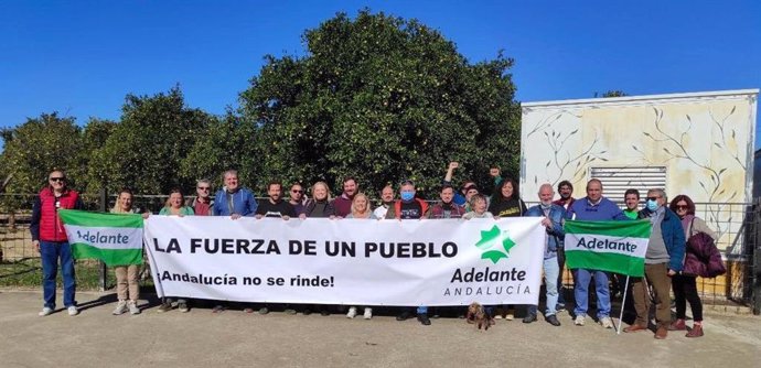 Archivo - Asamblea local de Adelante Andalucía en una imagen de archivo 