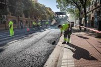 La Operación Asfalto llegará esta semana hasta 25 calles de la capital aragonesa