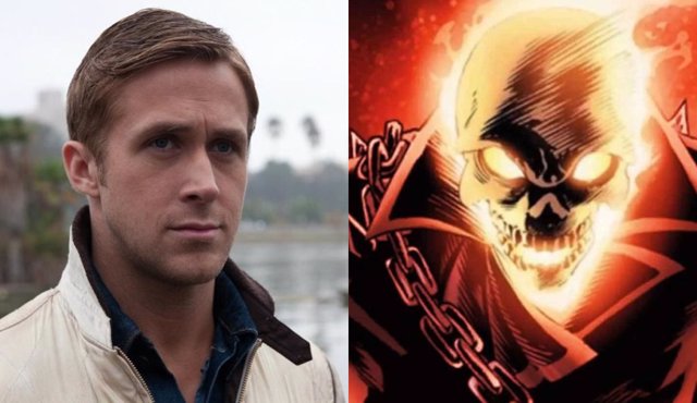 Así luce Ryan Gosling como el Motorista Fantasma de Marvel... En este impactante fan-art
