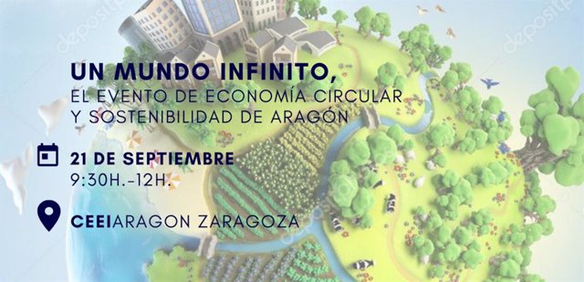 Jornada sobre economía circular que se celebrará en CEEI Zaragoza en septiembre.