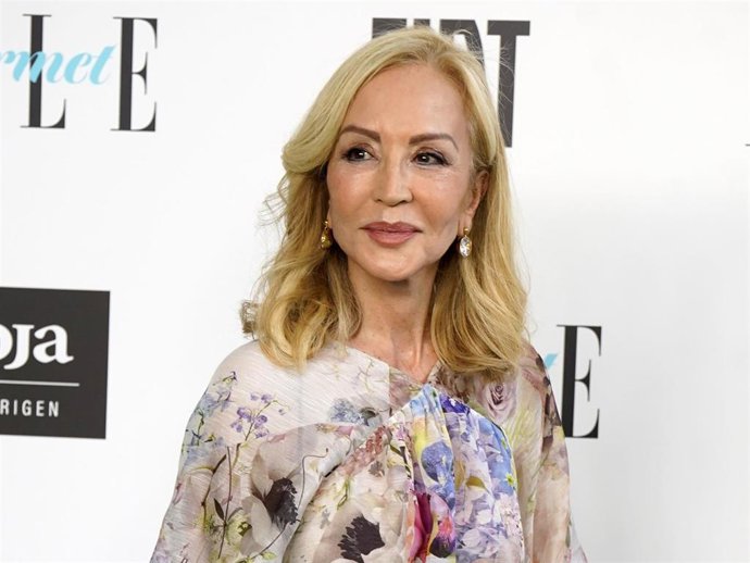 Carmen Lomana asiste a la entrega de los ELLE Gourmet Awards donde el mundo de la gastronomía, la sociedad, la cultura y la política se dan cita en la Embajada de Italia