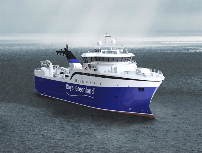 Archivo - Infografía del buque C-326 que construirá Astilleros Murueta.