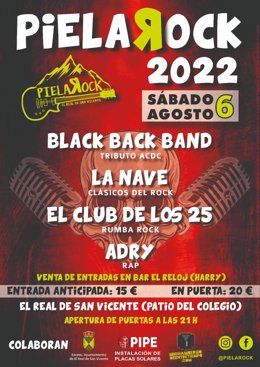 El Festival PielaRock de El Real de San Vicente homenajeará a AC/DC este sábado