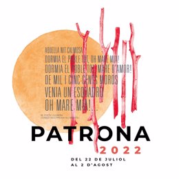 Cartel de las fiestas patronales de Pollena en 2022.