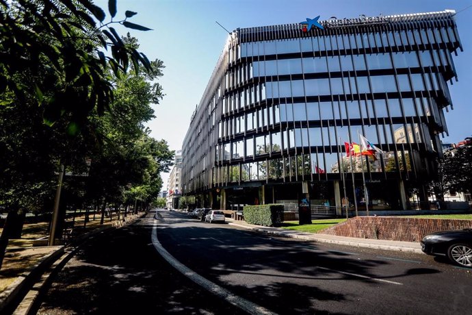 Sede de Caixabank, a 31 de julio de 2022, en Madrid (España).
