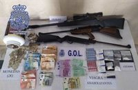 Detenidas nueve personas en tres operaciones contra la droga en San Juan (Sevilla)