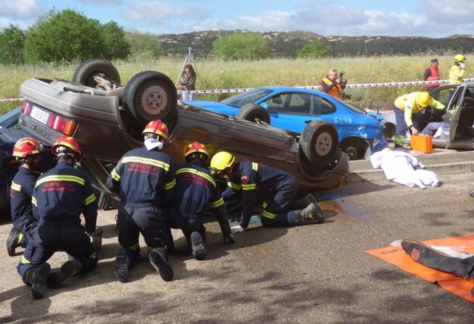 Accidente de tráfico.