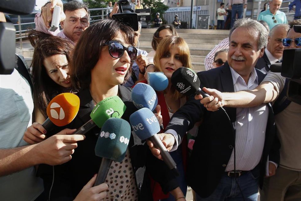 Archivo - Juana Rivas, ante los juzgados de Granada en imagen de archivo