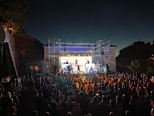 Concert de La Casa Azul en el festival Tempo de Girona