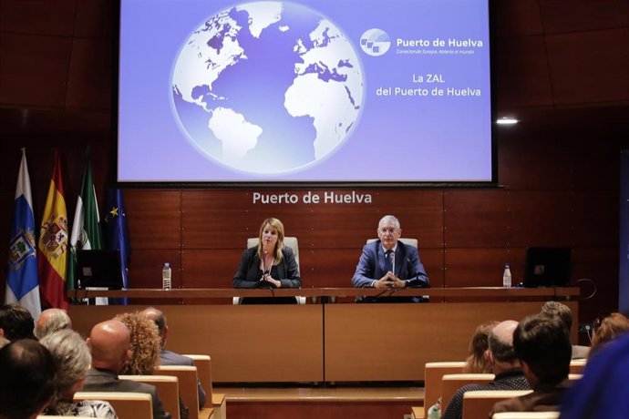 Presentación del proyecto de la Zona de Actividades Logísticas del Puerto de Huelva (ZAL).