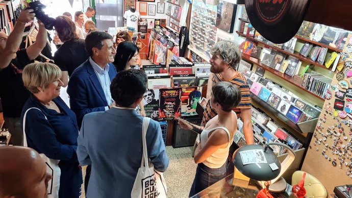 El delegado del Gobierno de España en Andalucía, Pedro Fernández, en una imagen de 25 de julio para presentar el Bono Cultural Joven. 