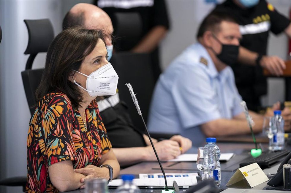 La ministra de Defensa, Margarita Robles