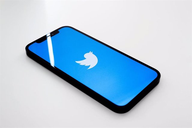 La aplicación de Twitter en un dispositivo móvil