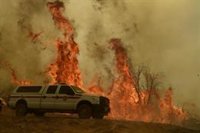 Un incendio forestal en el norte de California deja dos muertos tras arrasar más de 22.000 hectáreas