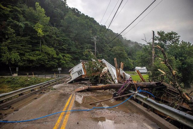 Inundaciones en Kentucky, Estados Unidos