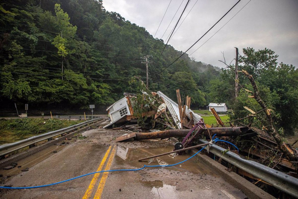 Estados Unidos. Al menos 35 muertos en las inundaciones de Kentucky