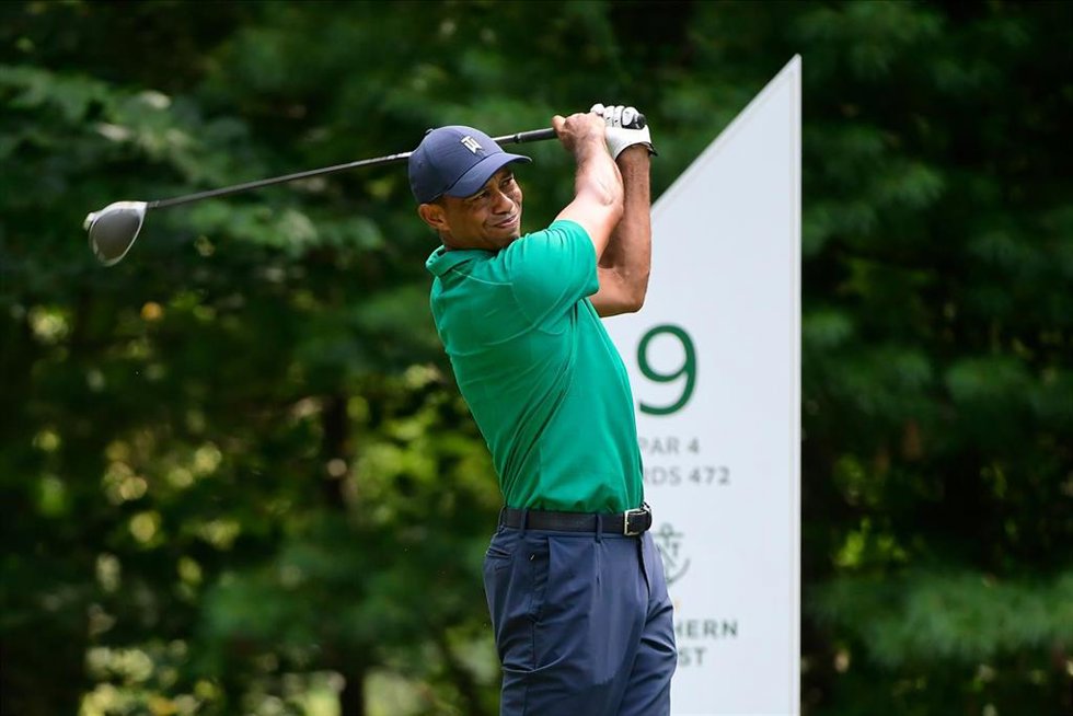 Archivo - El golfista estadounidense Tiger Woods durante un torneo del PGA Tour