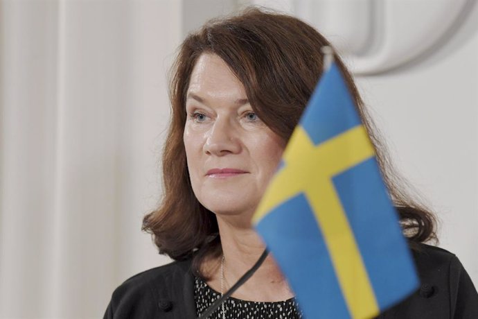 Archivo - La ministra de Exteriores de Suecia, Ann Linde