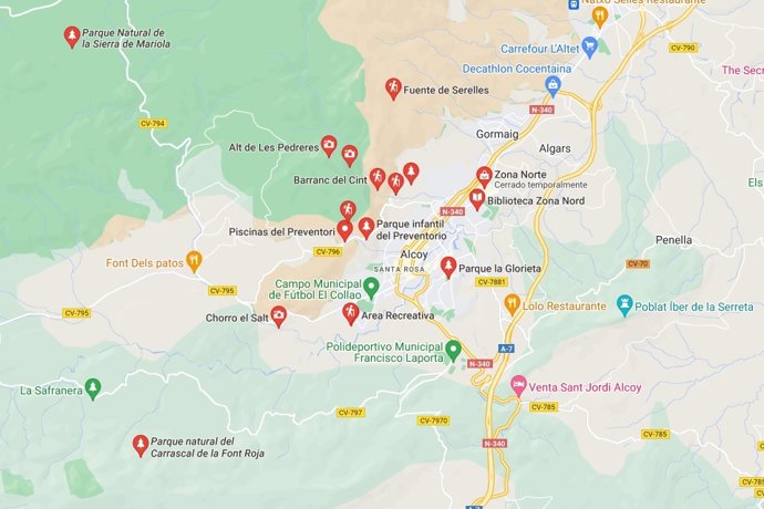 Zona Preventori Alcoi