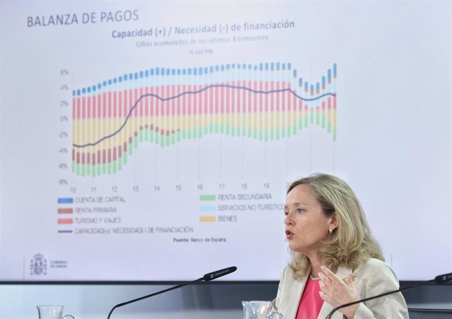 La vicepresidenta primera y ministra de Asuntos Económicos y Transformación Digital, Nadia CalviñO